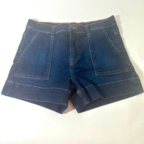 Harper High Rise Jean Shorts - Picture 2 of 9